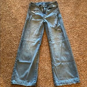 American eagle wide leg jeans